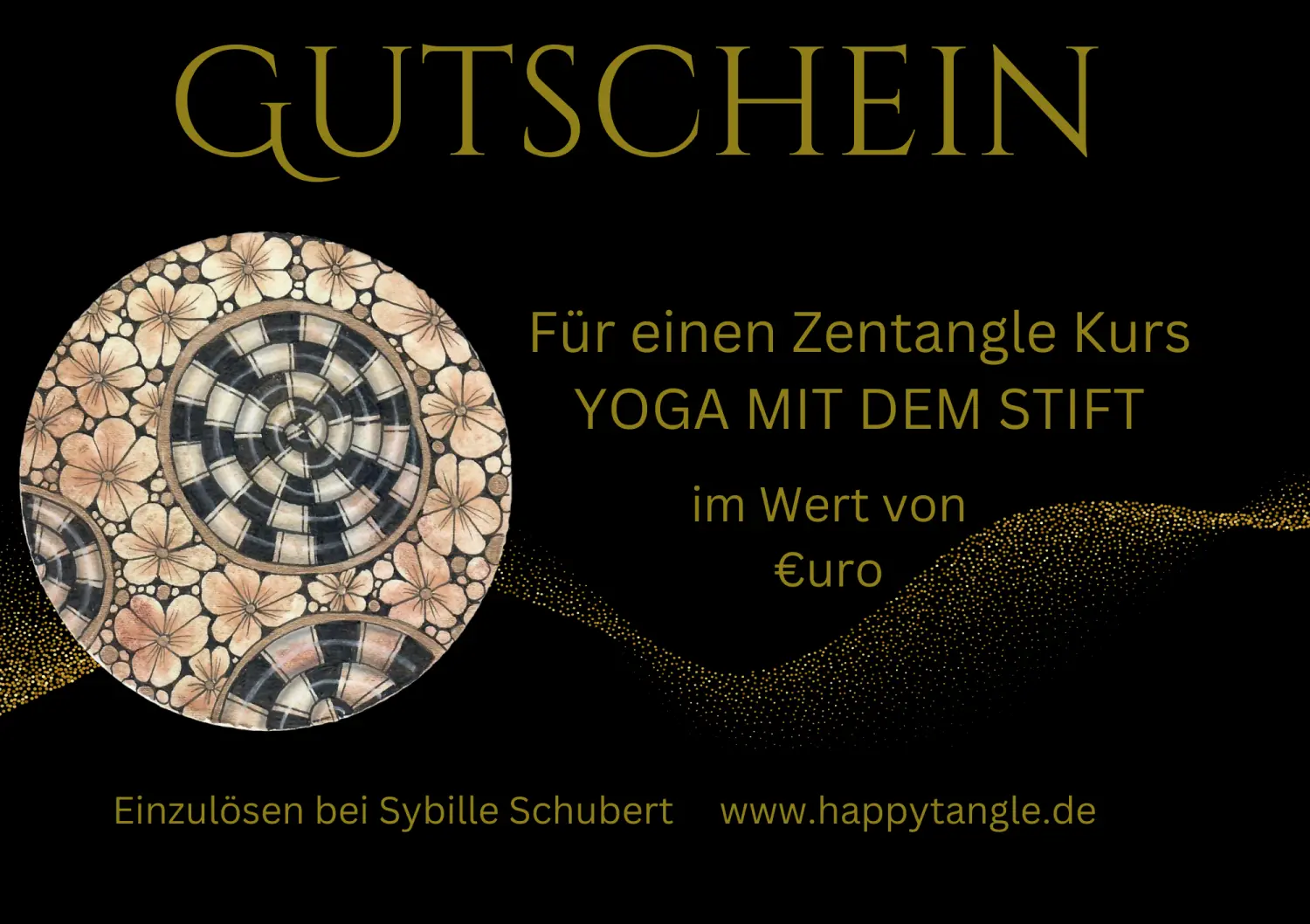 Happytangle, Geschenkgutschein