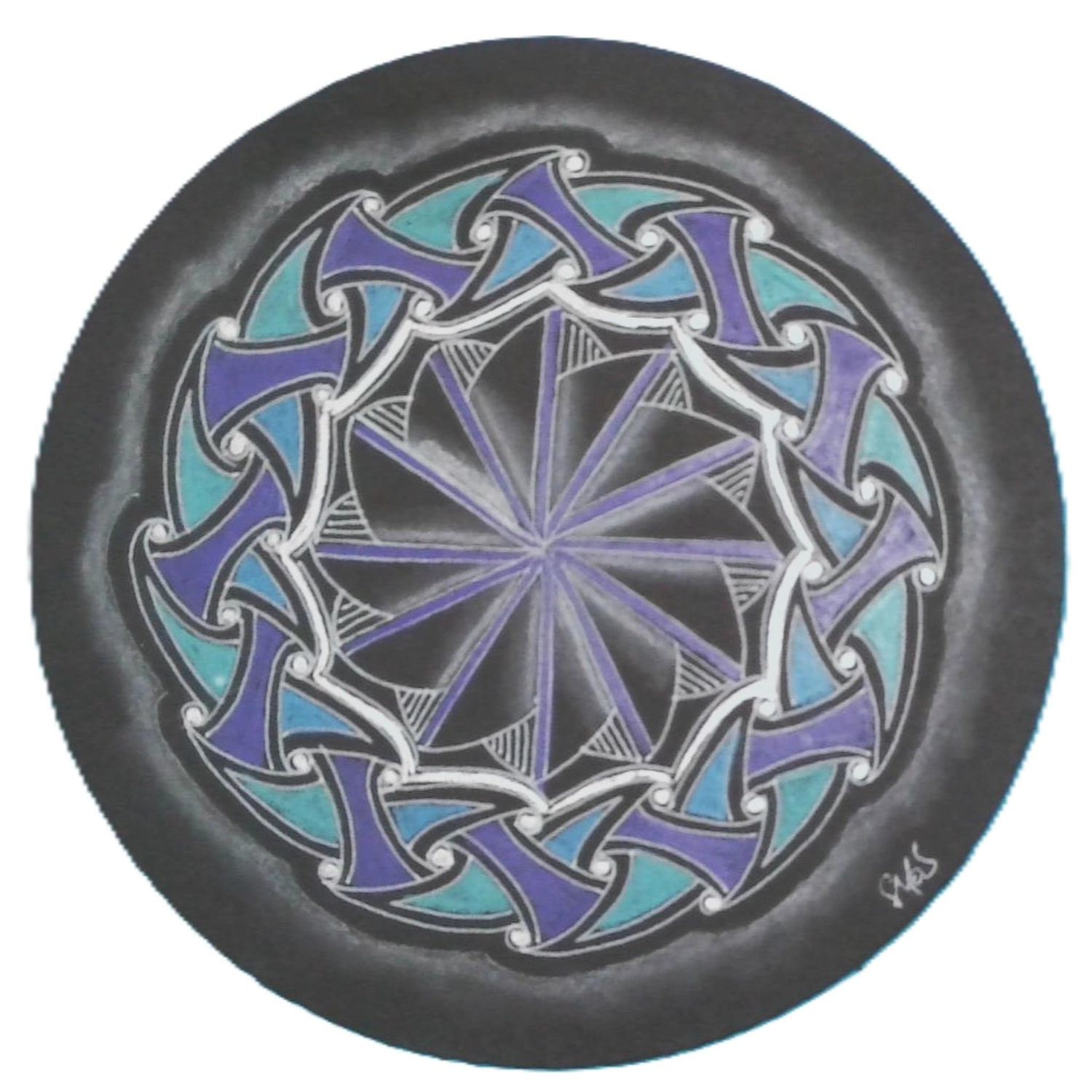 Happytangle, KLASSISCHE QUADRATISCHE KACHELN, Referenzbild