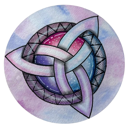 Happytangle, Cartoon Schnecke Zeichnung gefüllt mit Mustern